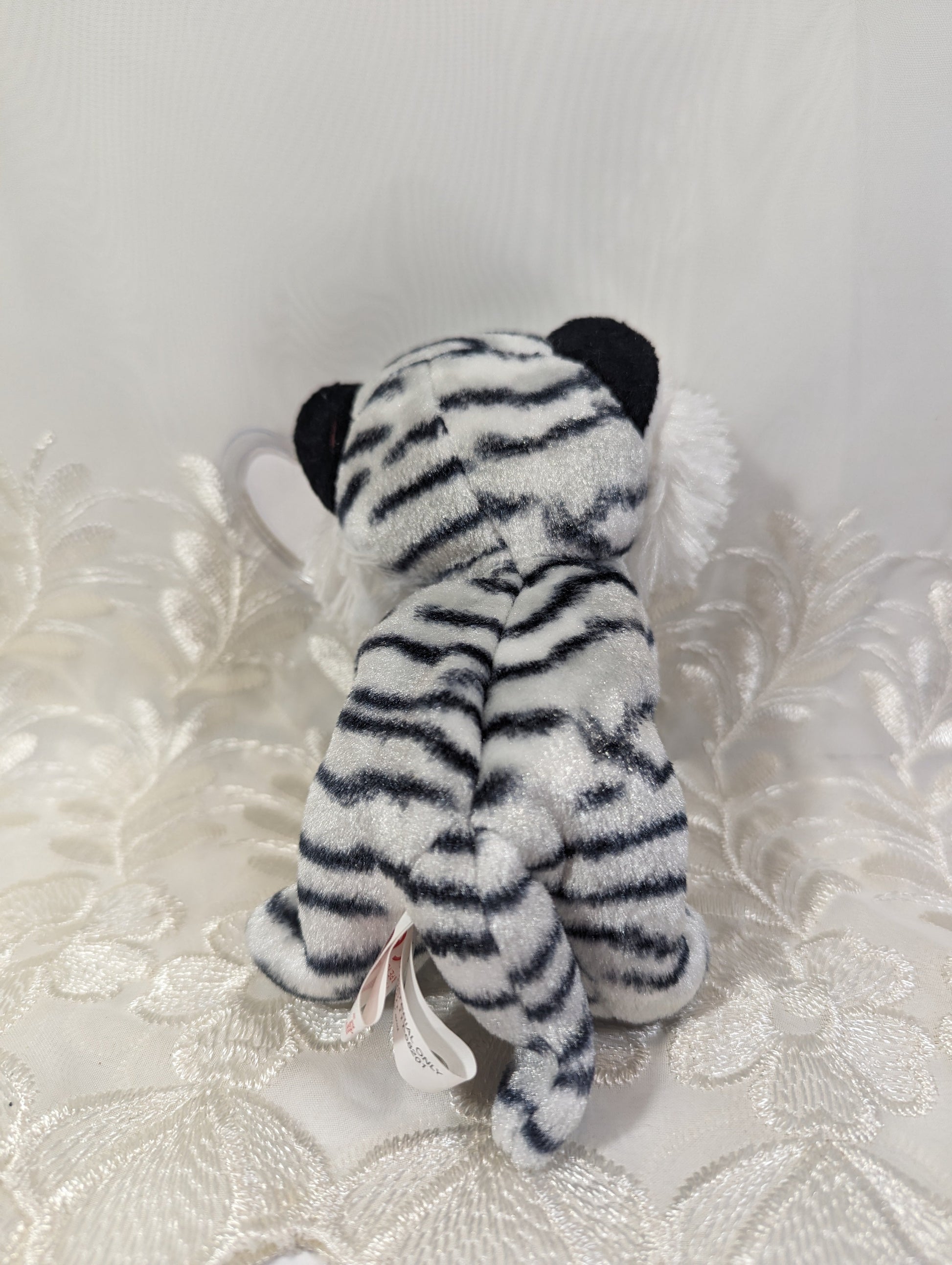 Ty Beanie Baby - Teegra The White Tiger (5.5 in) - Vintage Beanies Canada