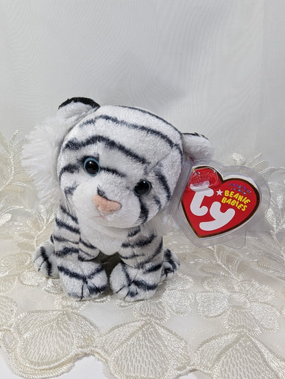 Ty Beanie Baby - Teegra The White Tiger (5.5 in) - Vintage Beanies Canada