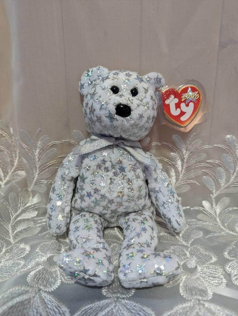 Ty Beanie Baby - The Beginning Bear (8.5in) - Vintage Beanies Canada