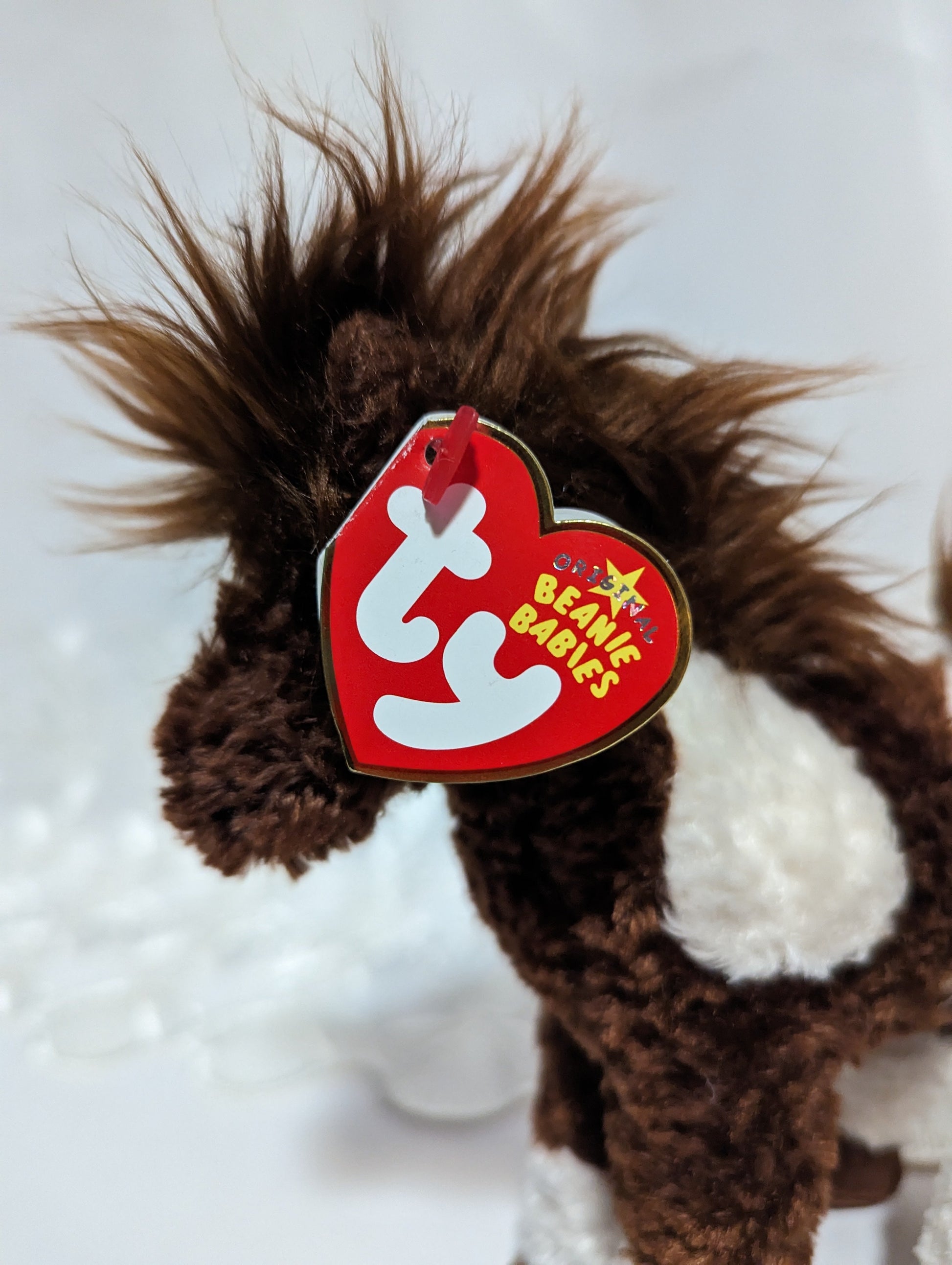 Ty Beanie Baby - Thunderbolt The Horse (7in) - Vintage Beanies Canada