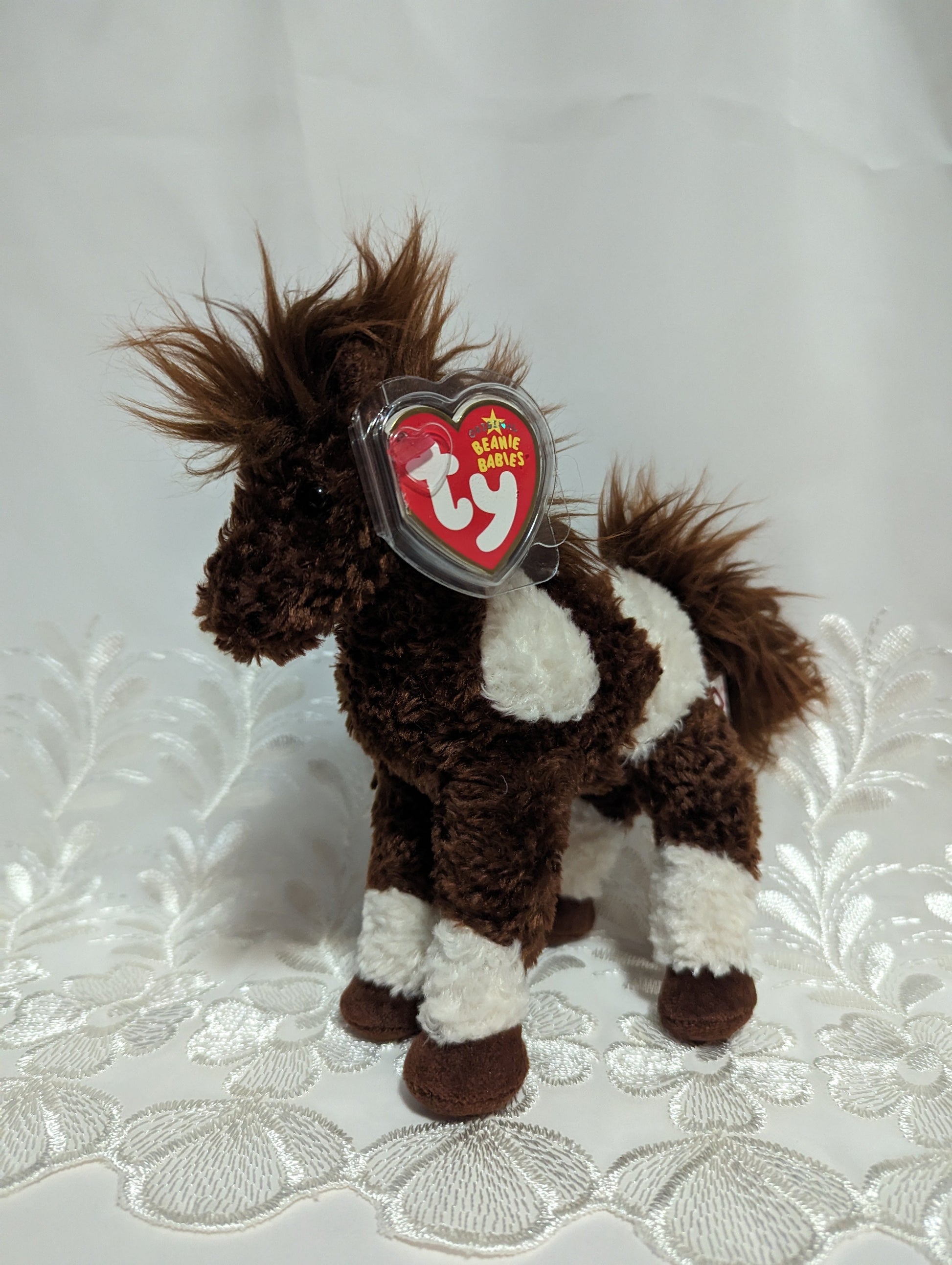 Ty Beanie Baby - Thunderbolt The Horse (7in) - Vintage Beanies Canada