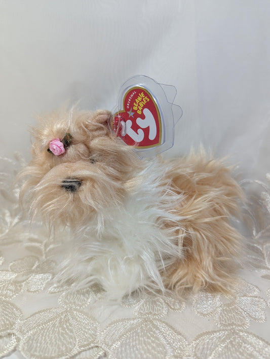 Ty Beanie Baby - Tibby The Shih Tzu Dog (6 in) - Vintage Beanies Canada