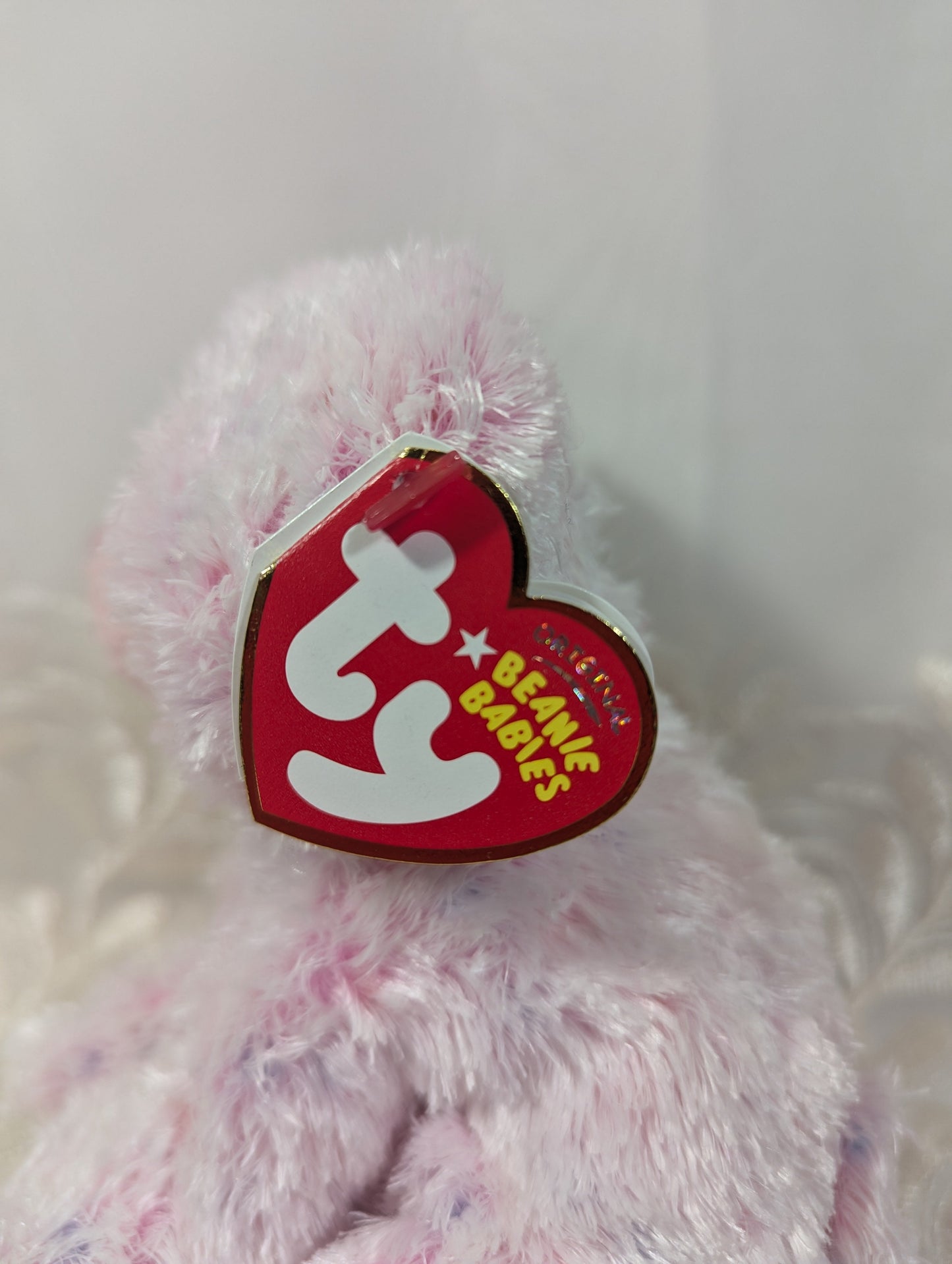 Ty Beanie Baby - Ticklish The Pink Bear (5.5 in) - Vintage Beanies Canada