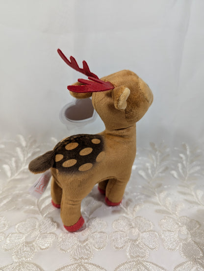 Ty Beanie Baby - Tinsel The Reindeer (6.5 in) Near Mint - Vintage Beanies Canada
