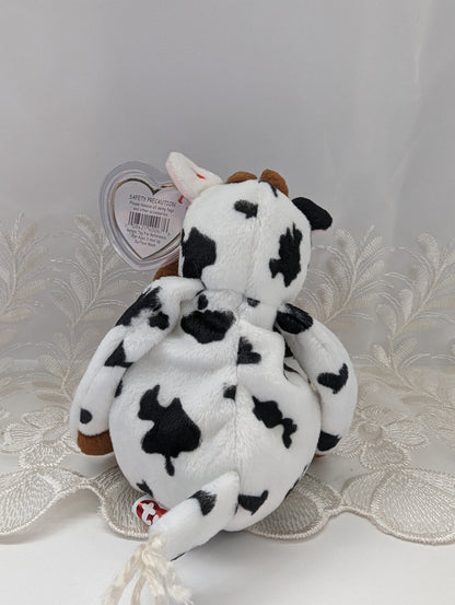 Ty Beanie Baby - Tipsy The Cow (9in) - Vintage Beanies Canada