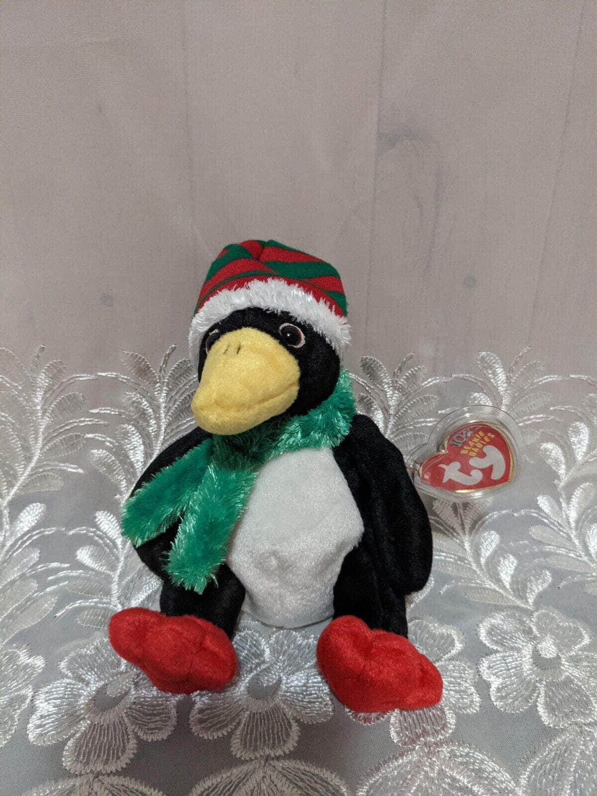 Ty Beanie Baby - Toboggan The Penguin (6in) - Vintage Beanies Canada