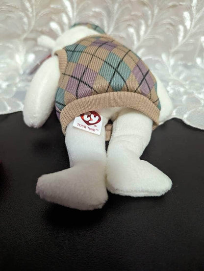 Ty Beanie Baby - Tour Teddy The PGA Golf Tour Teddy Bear (8in) - Vintage Beanies Canada