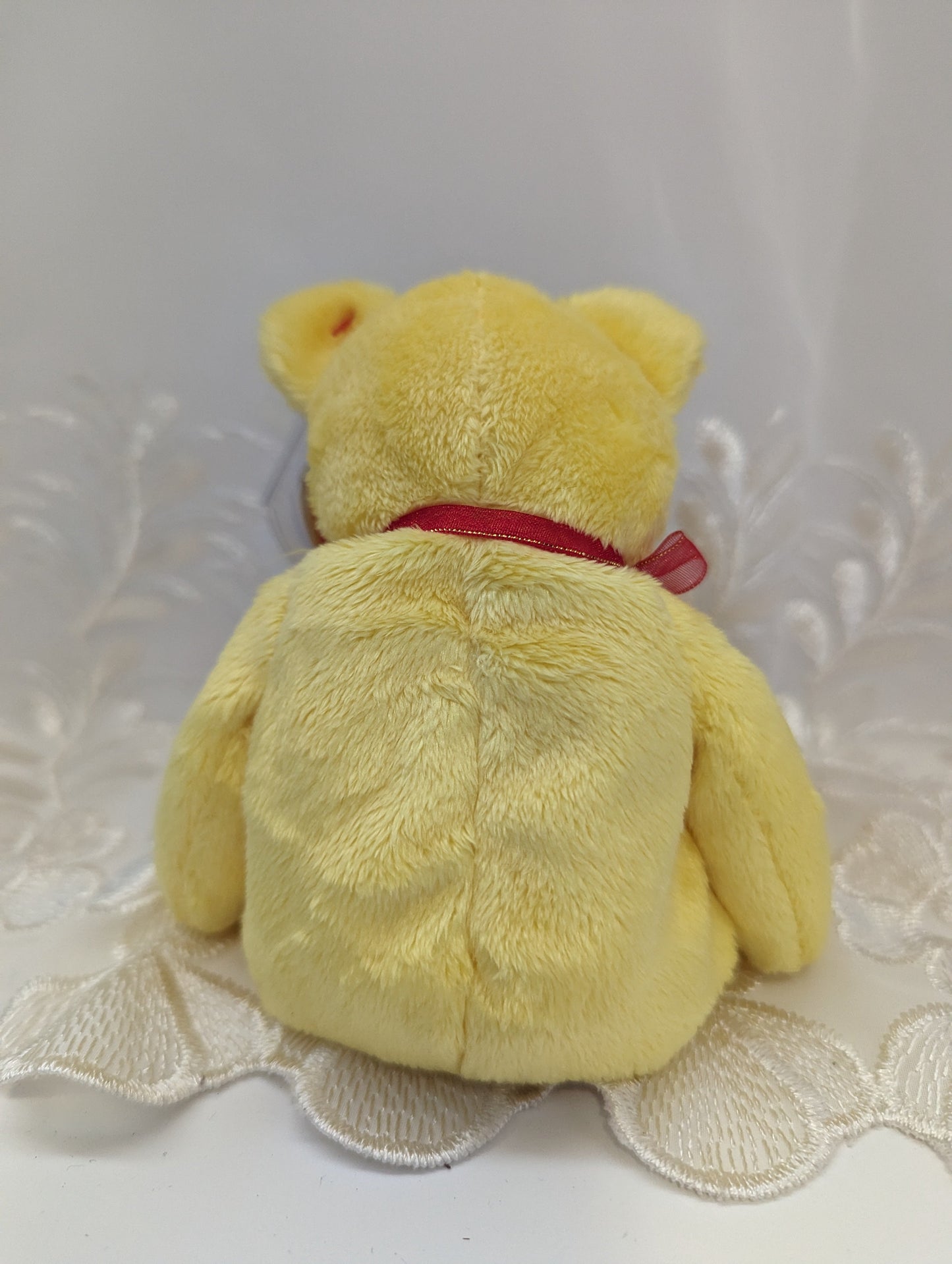 Ty Beanie Baby - Tradee The Yellow Bear (8.5in) - Vintage Beanies Canada