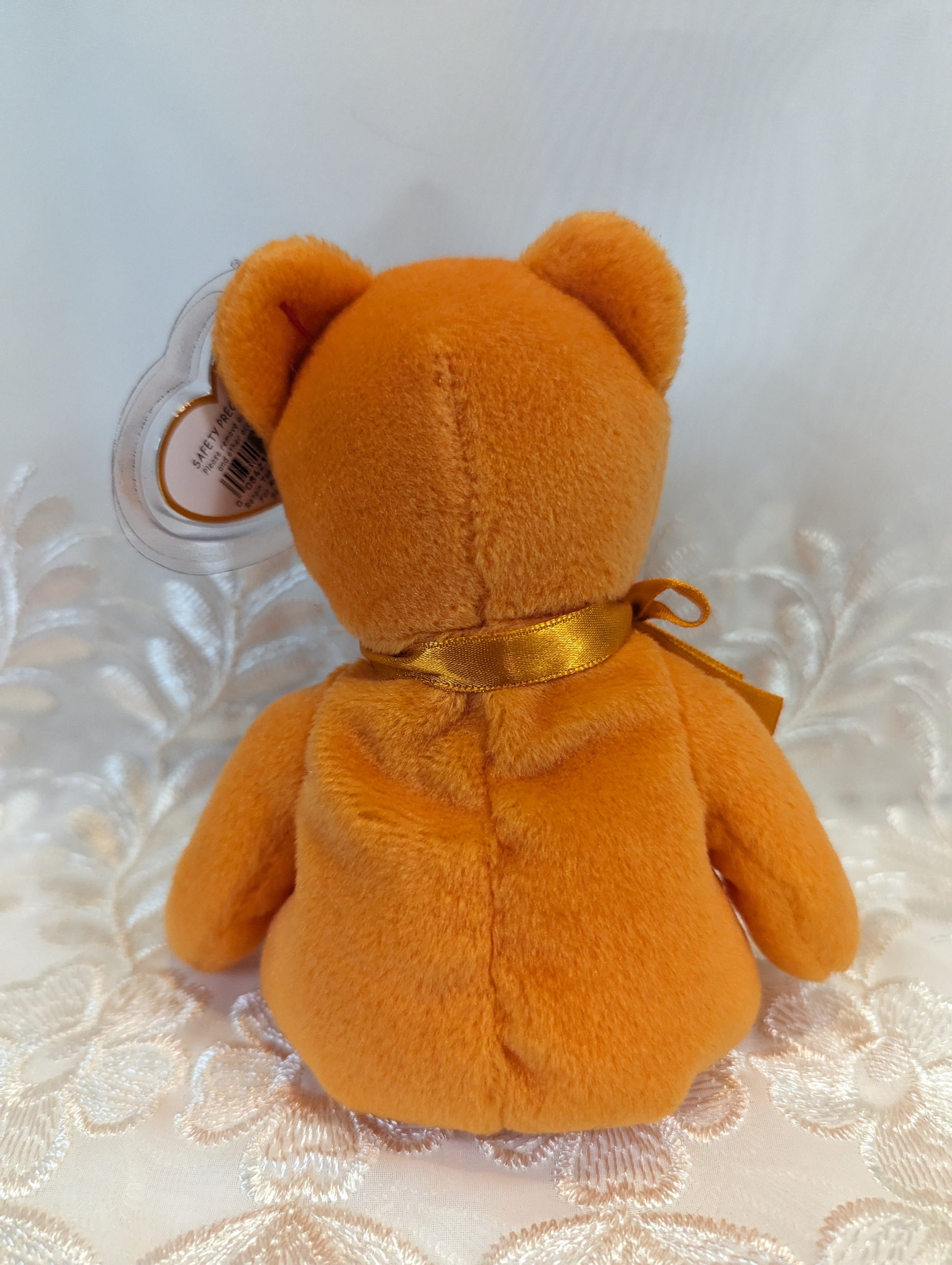 Ty Beanie Baby - Treats The Orange Halloween Bear (8.5in) - Vintage Beanies Canada