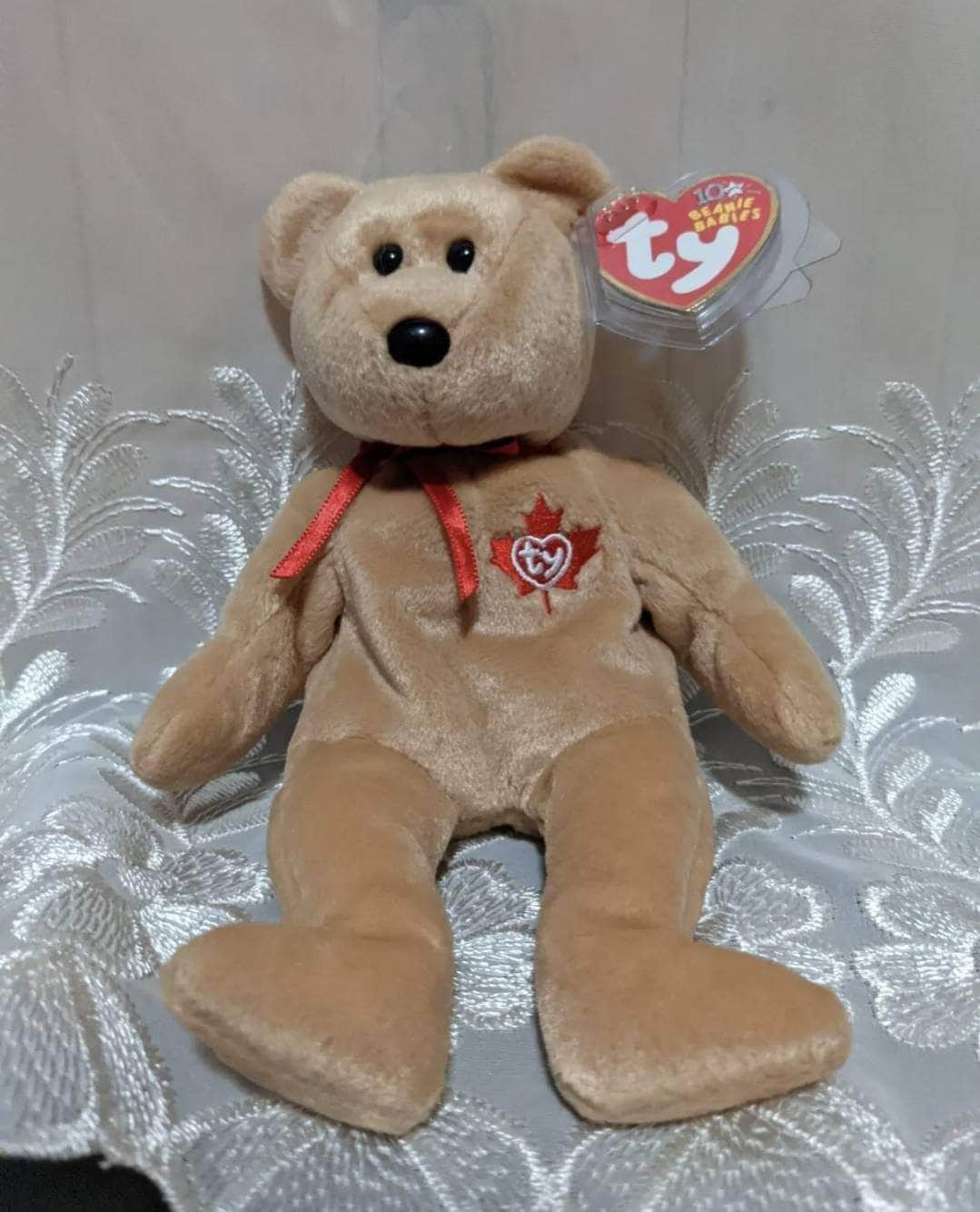 Ty Beanie Baby - True The Canadian Bear (8.5) - Vintage Beanies Canada