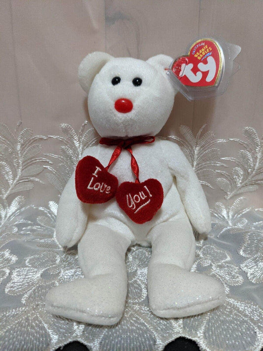 Ty Beanie Baby - Truly The Bear (9in) - Vintage Beanies Canada