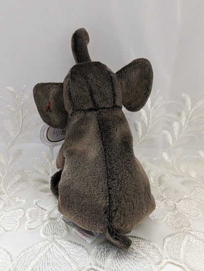Ty Beanie Baby - Trumpet The Elephant (8in) - Vintage Beanies Canada