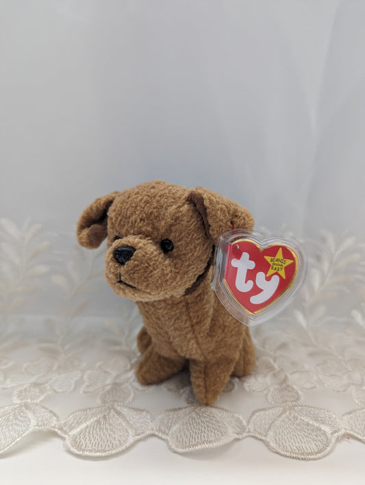 Ty Beanie Baby - Tuffy The Brown Dog (6in) - Vintage Beanies Canada