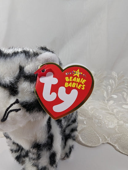 Ty Beanie Baby - Tundra the White Tiger (6in) - Vintage Beanies Canada