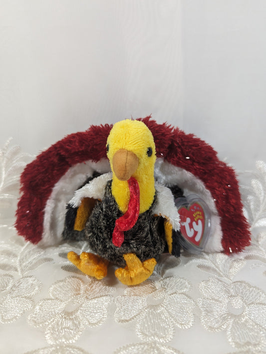 Ty Beanie Baby Turk - e The Thanksgiving Turkey (Internet Exclusive) - (5in) - Vintage Beanies Canada