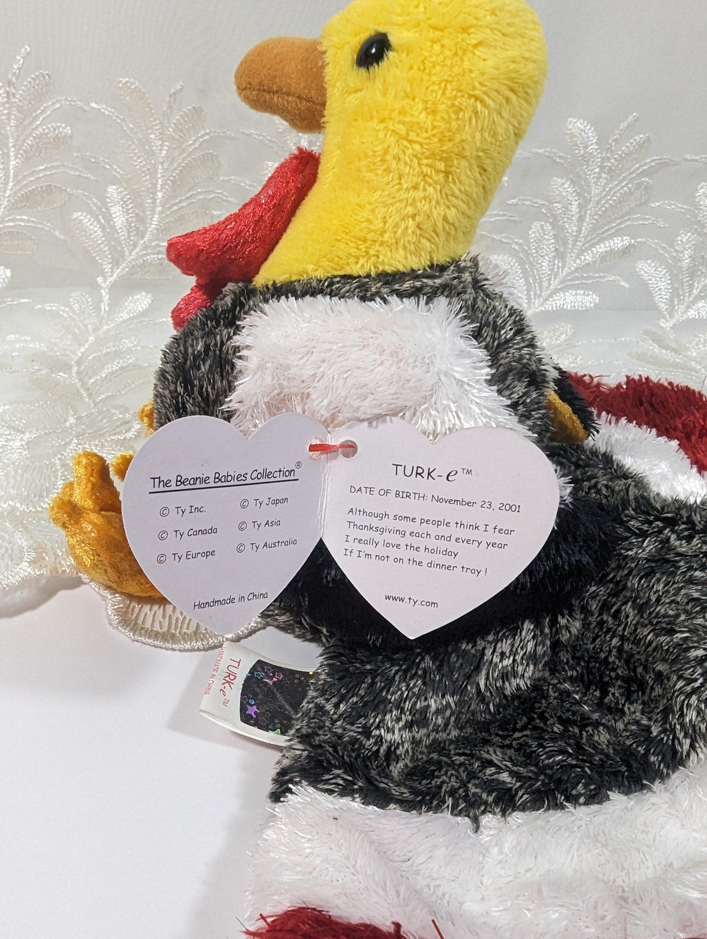 Ty Beanie Baby Turk - e The Thanksgiving Turkey (Internet Exclusive) - (5in) - Vintage Beanies Canada