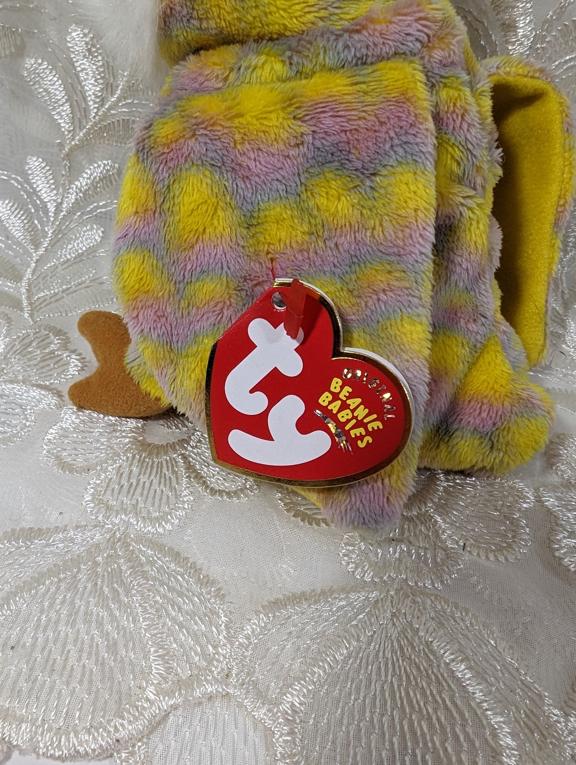 Ty Beanie Baby - Twilight The Yellow Owl (6in) - Vintage Beanies Canada