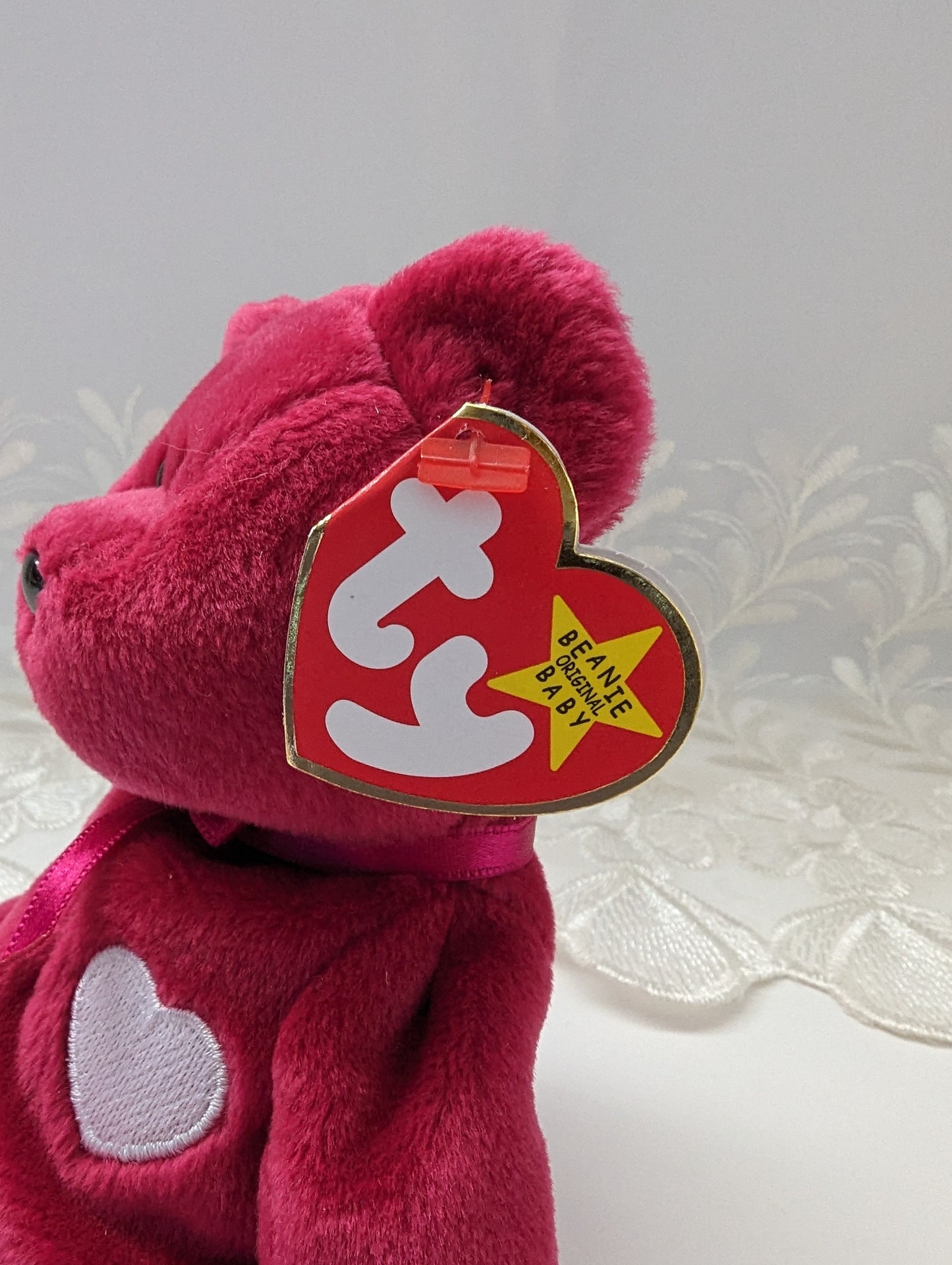 Ty Beanie Baby - Valentina The Bear (8.5in) - Vintage Beanies Canada