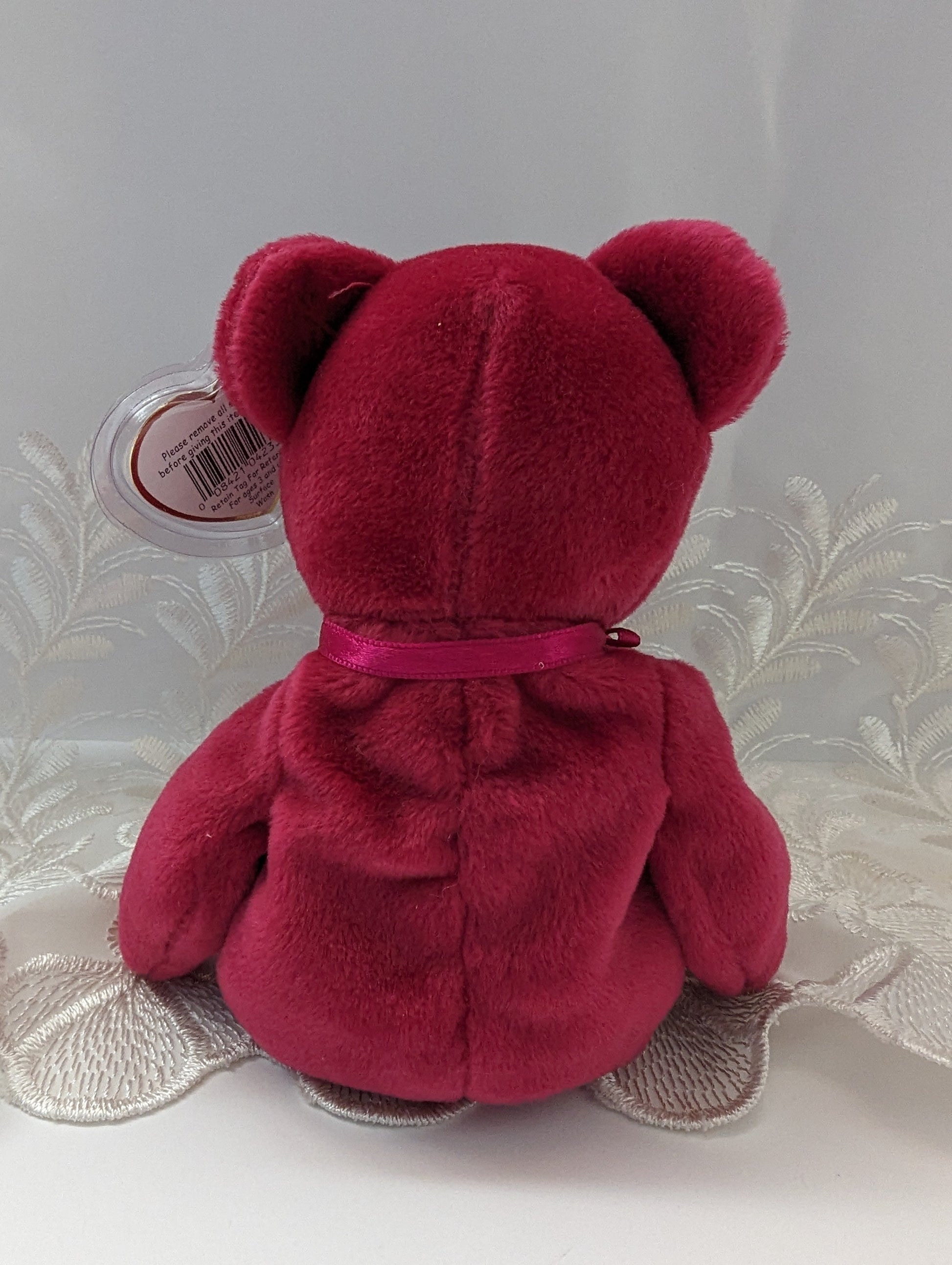 Ty Beanie Baby - Valentina The Bear (8.5in) - Vintage Beanies Canada