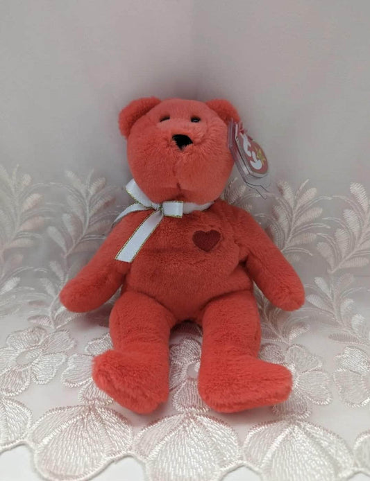 Ty Beanie Baby - Valentino II The Bear - 30th Anniversary (8in) - Vintage Beanies Canada