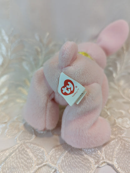 Ty Beanie Baby - Valley The Pink Easter Bunny (6.5in) - Vintage Beanies Canada