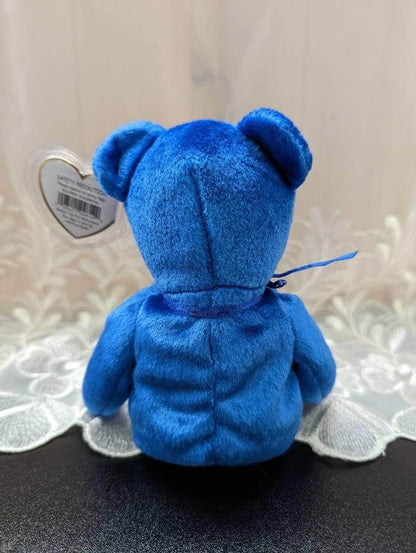 Ty Beanie Baby - Vanda The Blue Bear - Singapore Exclusive Asia-Pacific (8.5in) - Vintage Beanies Canada