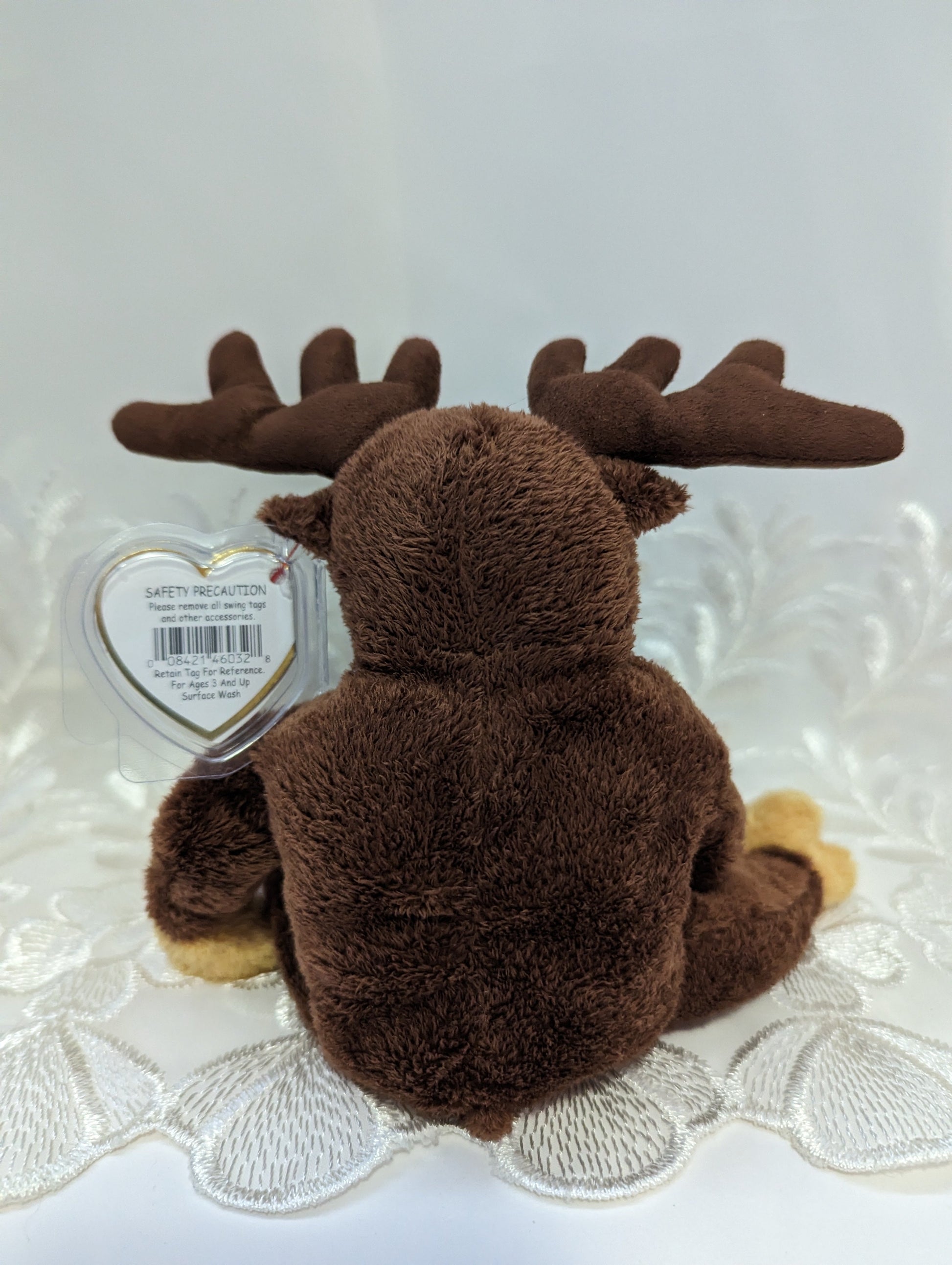 Ty Beanie Baby - Villager The Brown Canadian Moose (9in) - Vintage Beanies Canada