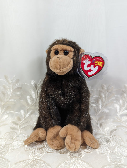 Ty Beanie Baby - Weaver The Monkey (7in) - Vintage Beanies Canada