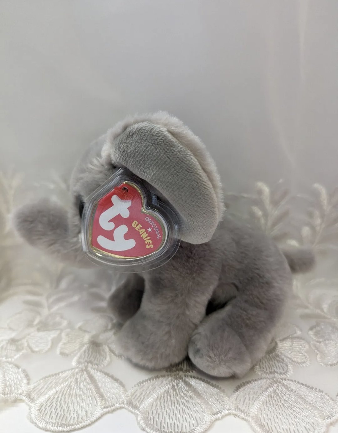 Ty Beanie Baby - Whopper The Elephant (7in) - Vintage Beanies Canada