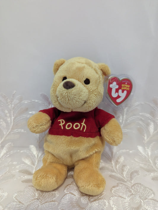 Ty Beanie Baby - Winnie the Pooh the bear (6in) - Vintage Beanies Canada