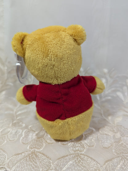 Ty Beanie Baby - Winnie the Pooh the bear (6in) *Rare* Creased Tag - Vintage Beanies Canada