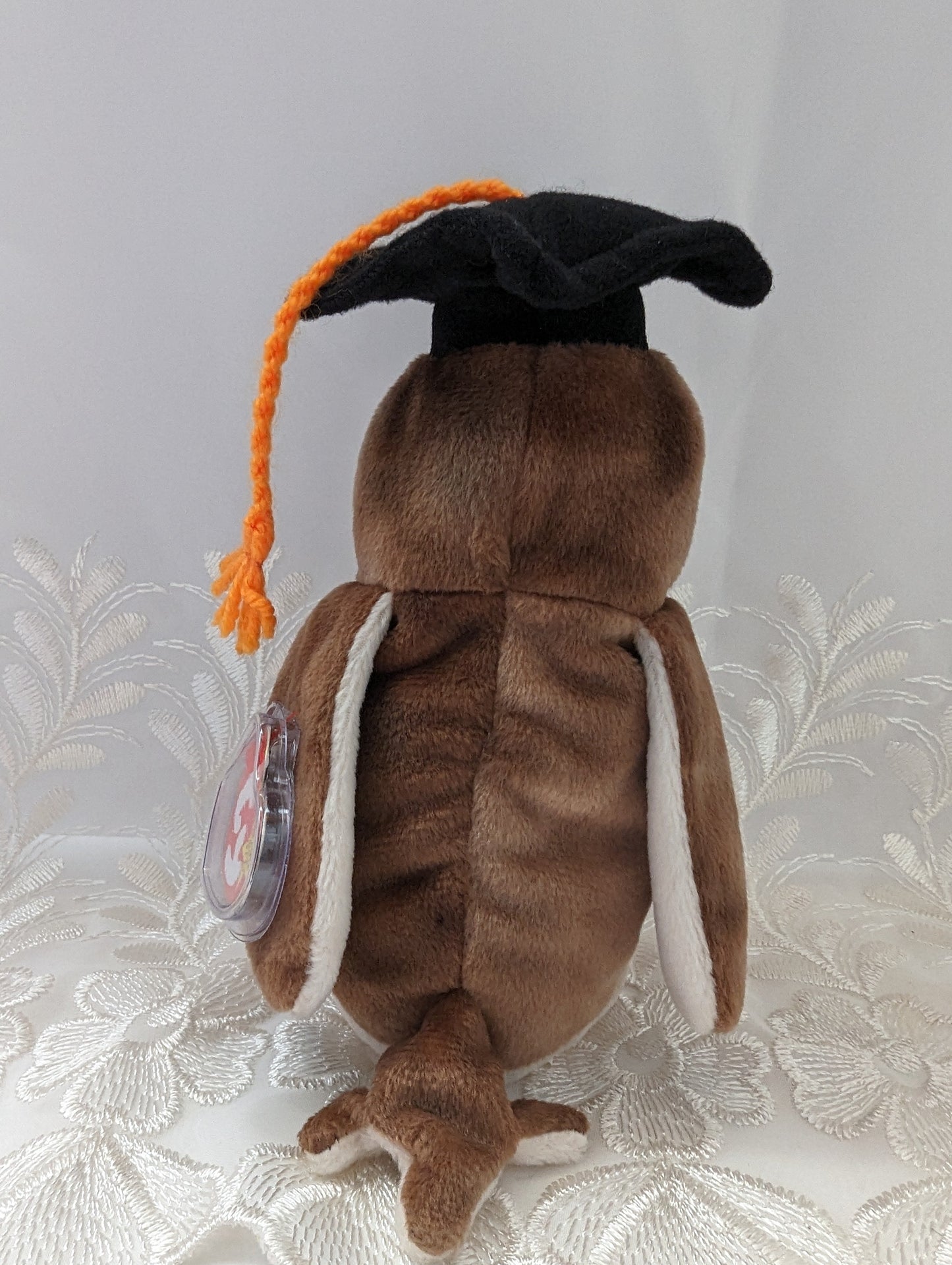 Ty Beanie Baby - Wise The Graduation Owl (7in) - Vintage Beanies Canada