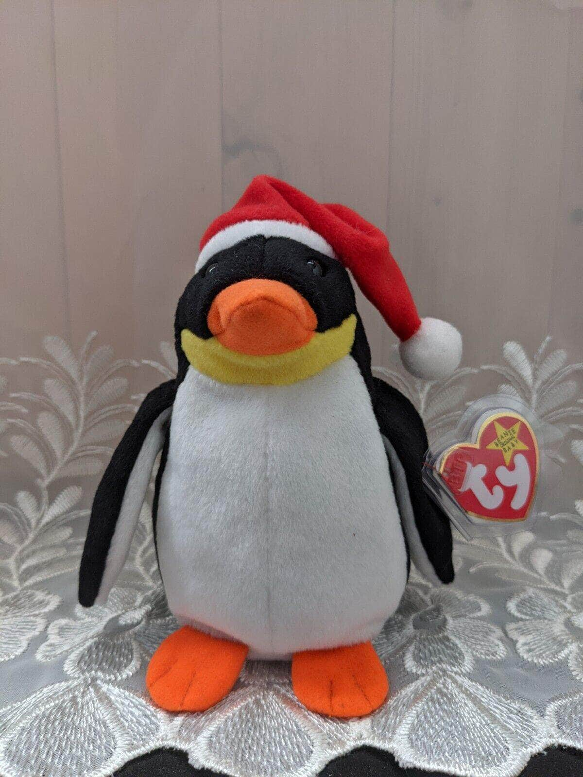 Ty Beanie Baby - Zero The Christmas Penguin (6in) - Vintage Beanies Canada