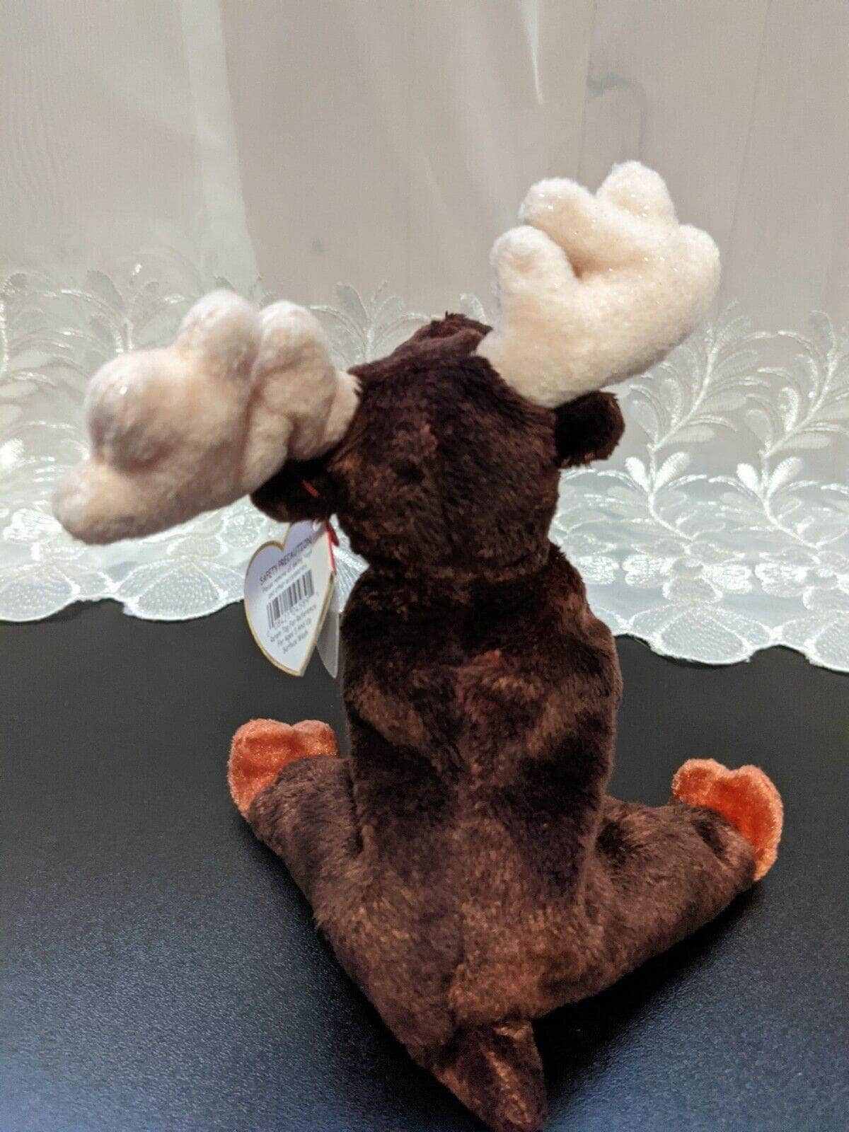 Ty Beanie Baby - Zeus The Moose (6in) - Vintage Beanies Canada