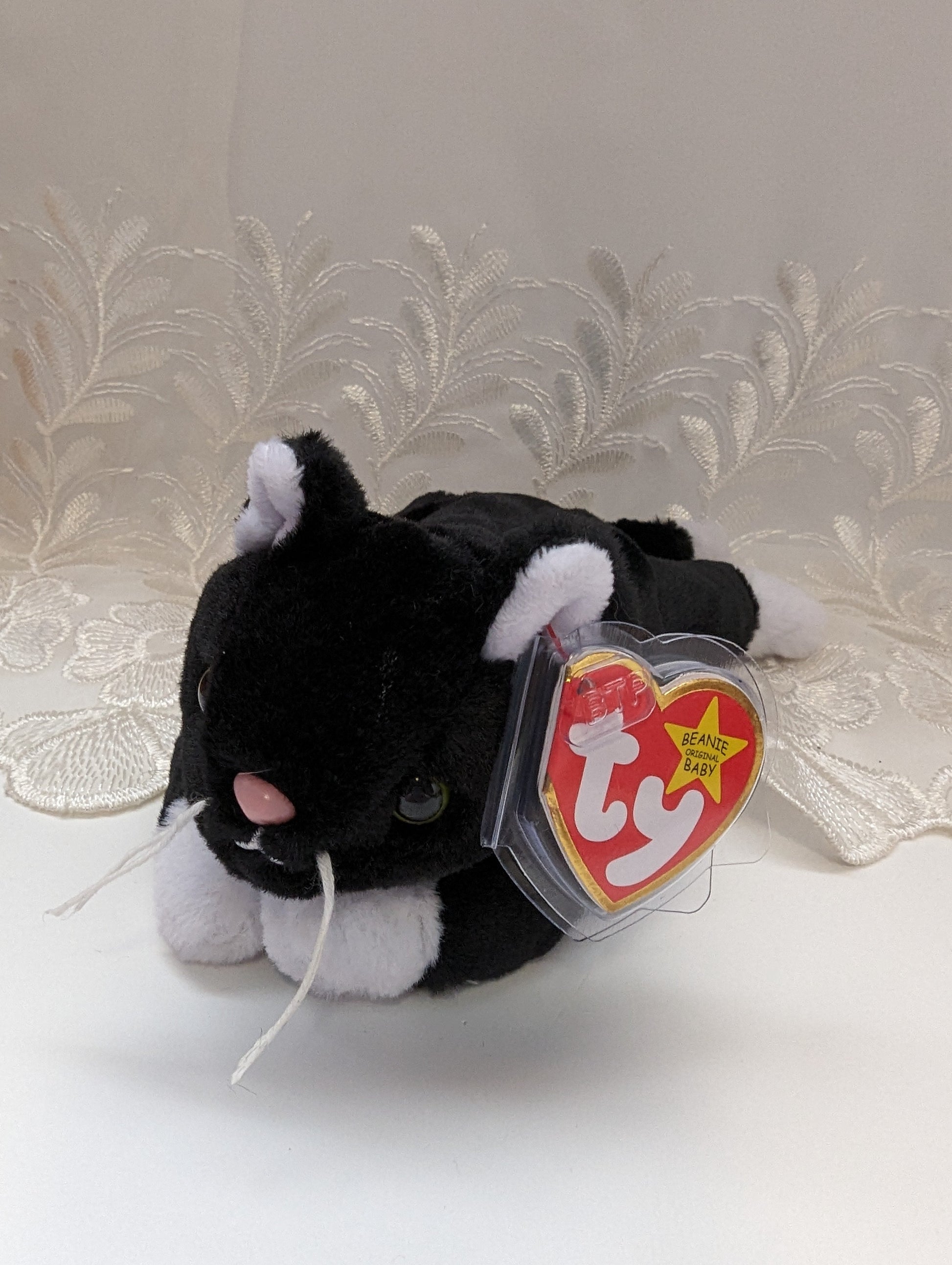 Ty Beanie Baby - Zip II The Black Cat - 30th Anniversary (8in) - Vintage Beanies Canada