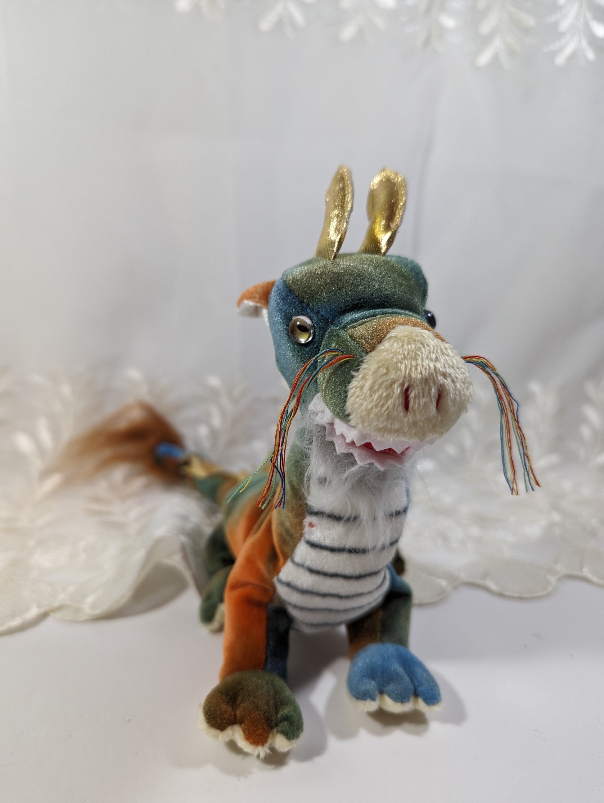 Ty Beanie Baby - Zodiac Dragon (10.5in) Near Mint Tag - Vintage Beanies Canada