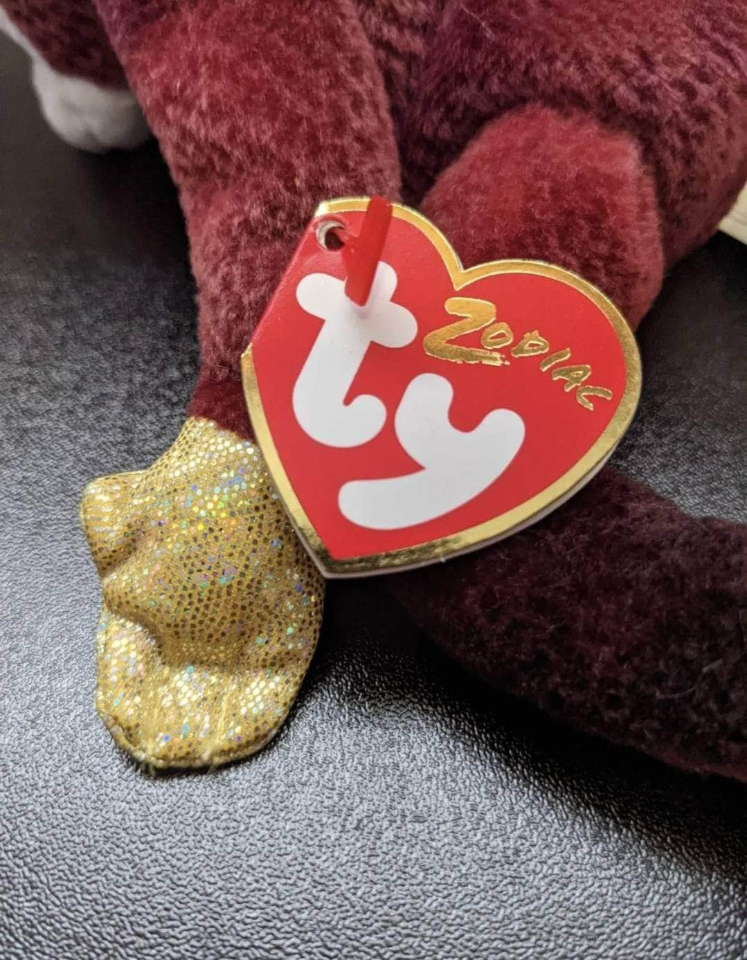 Ty Beanie Baby - Zodiac Monkey (5in) - Vintage Beanies Canada