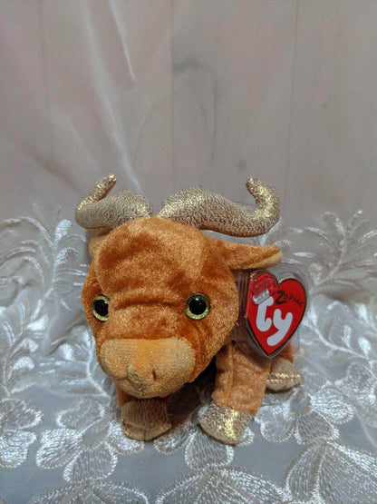 Ty Beanie Baby - Zodiac Ox 2000 (6in) - Vintage Beanies Canada