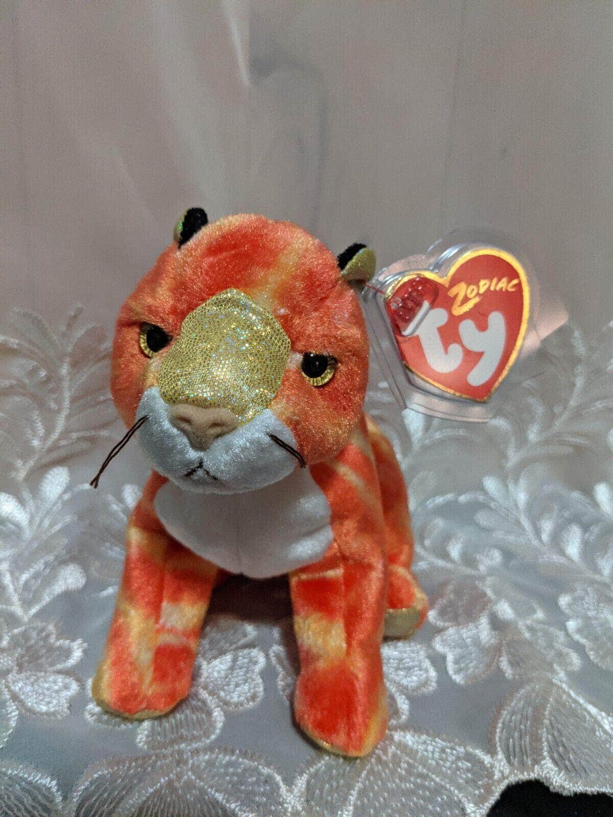 Ty Beanie Baby - Zodiac Tiger (5in) - Vintage Beanies Canada