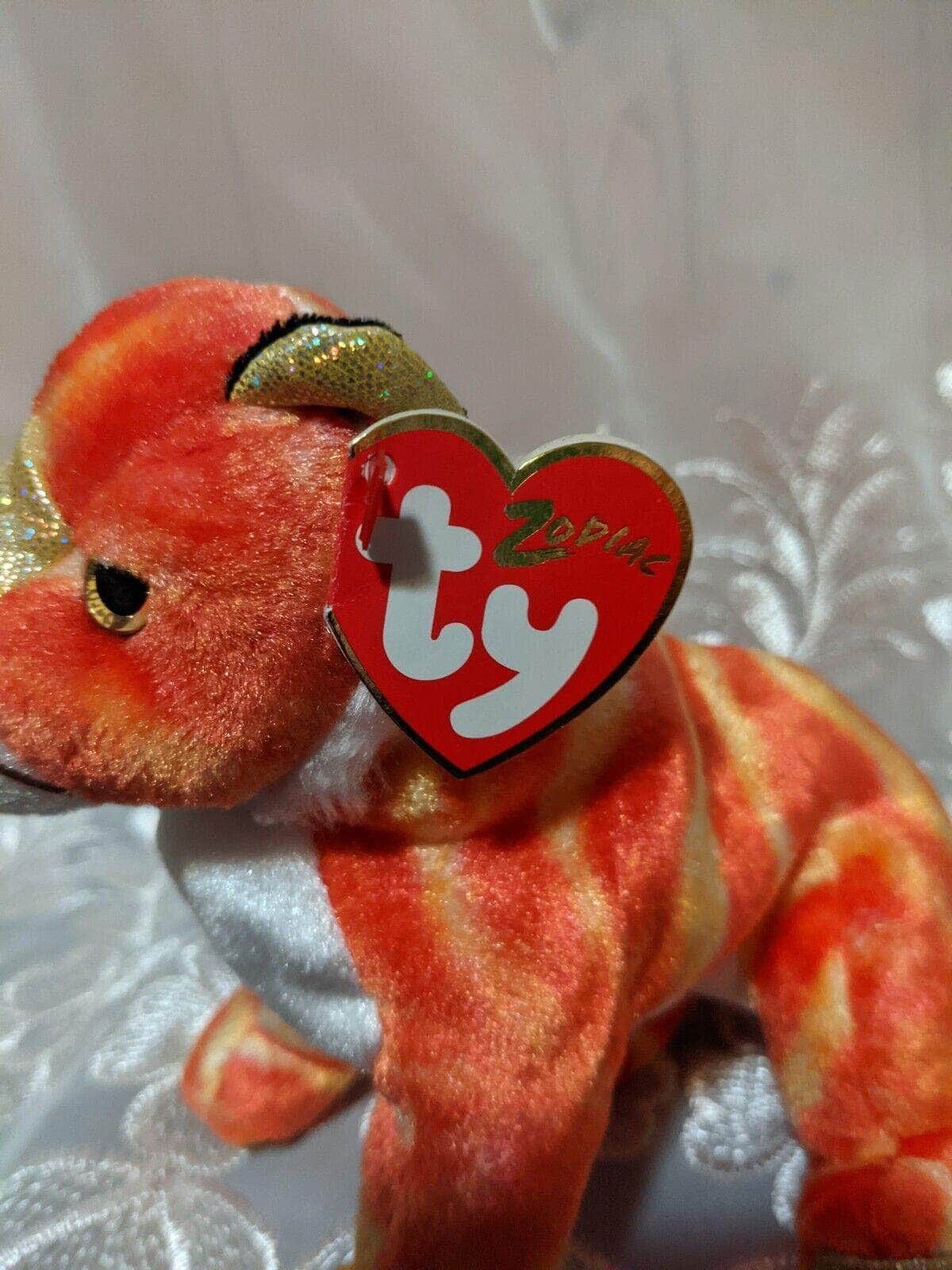 Ty Beanie Baby - Zodiac Tiger (5in) - Vintage Beanies Canada