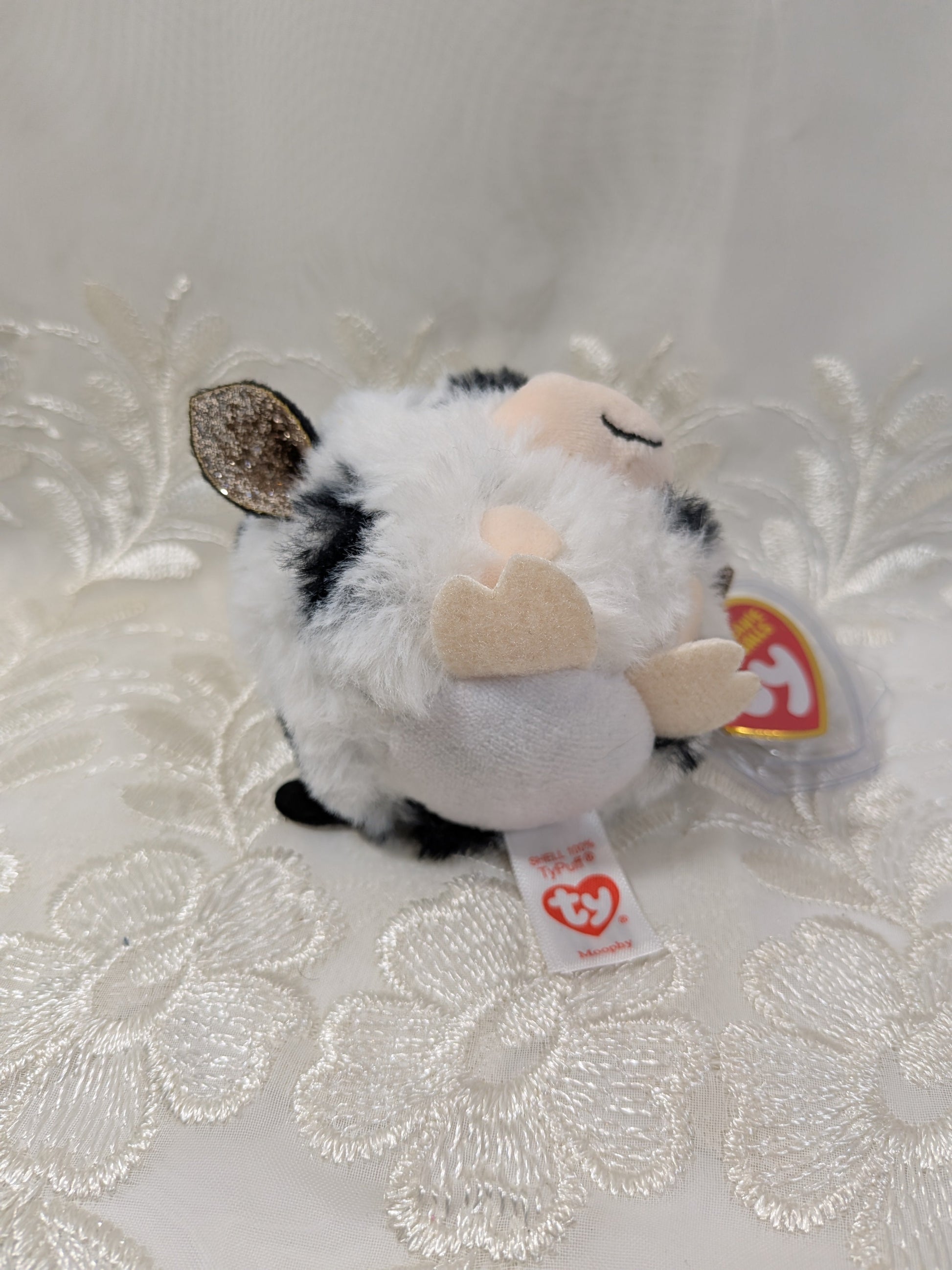 Ty Beanie Balls - Moophy The Cow (3in) - Vintage Beanies Canada