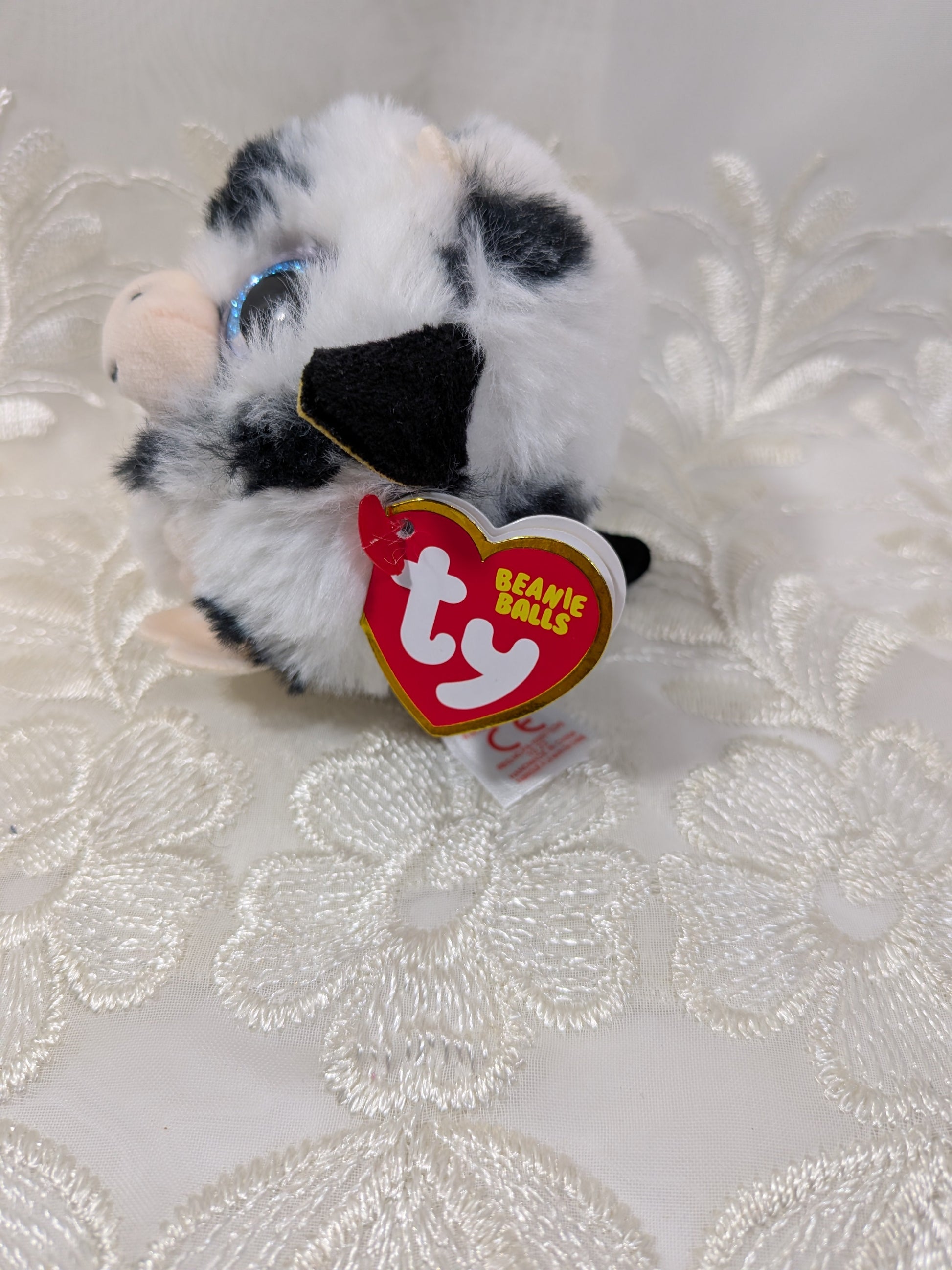 Ty Beanie Balls - Moophy The Cow (3in) - Vintage Beanies Canada