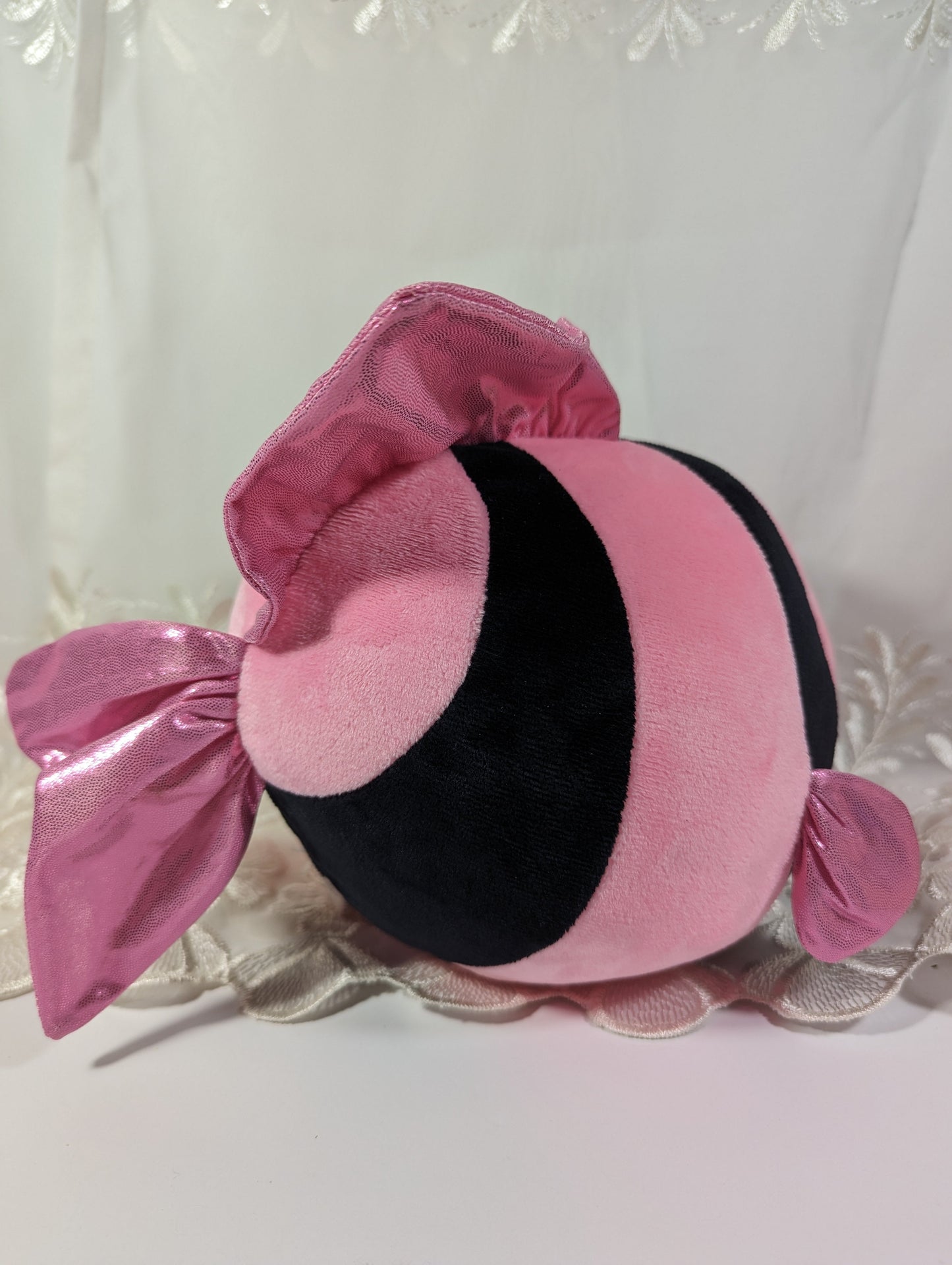 Ty Beanie Ballz - Gilly The Pink Fish (8 in) - Vintage Beanies Canada