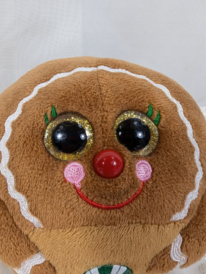 Ty Beanie Ballz - Ginger the Gingerbread Ball (4 in) No Tag - Vintage Beanies Canada