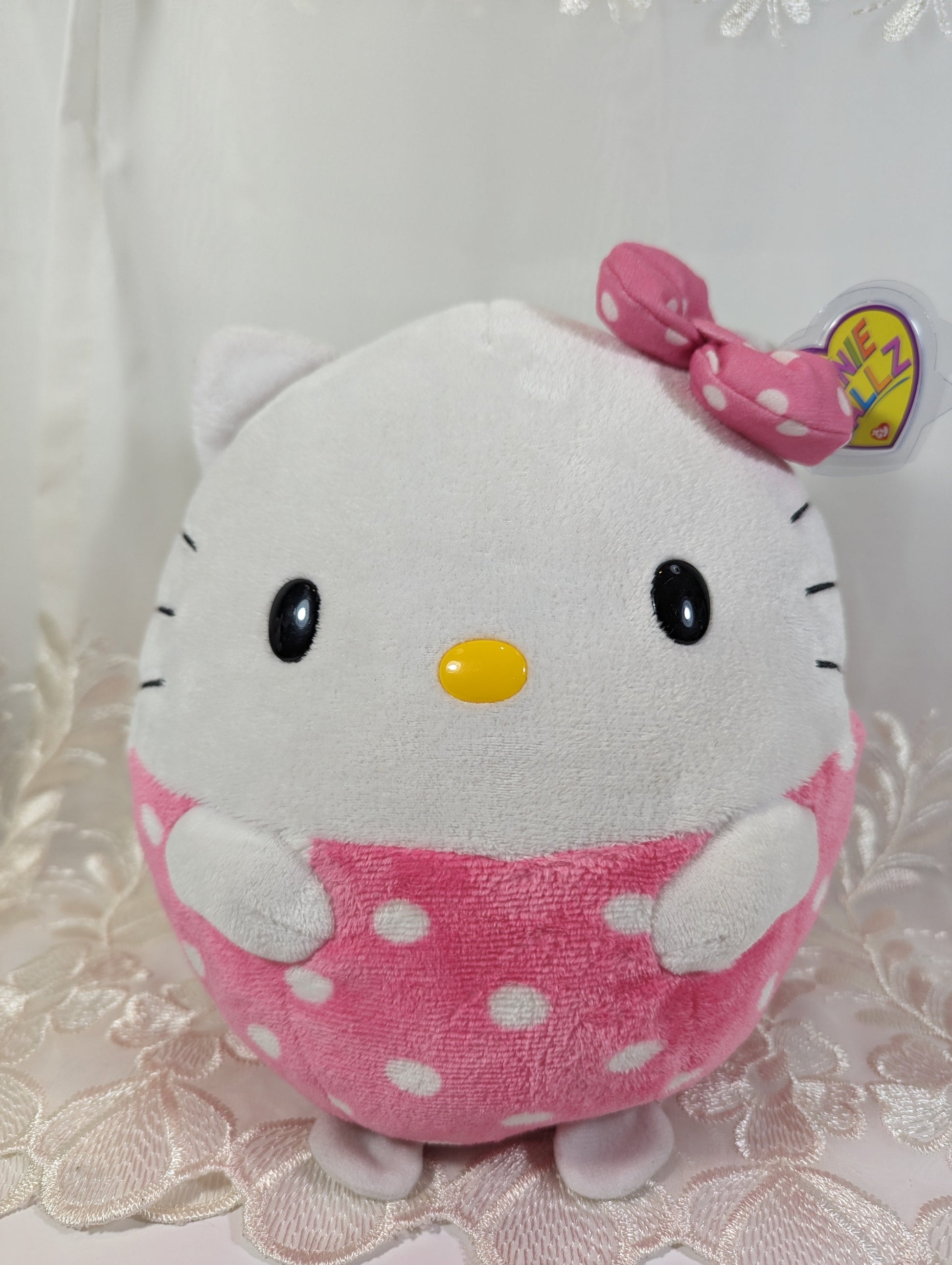 Ty Beanie Ballz - Hello Kitty the Cat (8in) - Vintage Beanies Canada