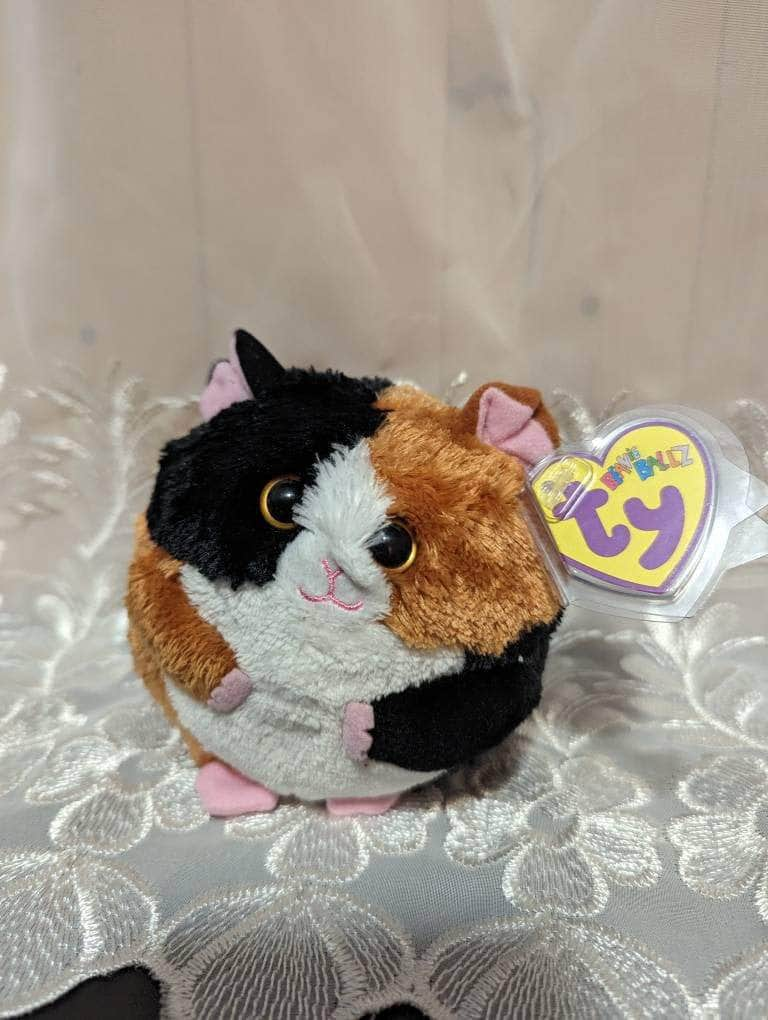 Ty Beanie Ballz - Speedy The Calico Cat - Near Mint (5in) - Vintage Beanies Canada