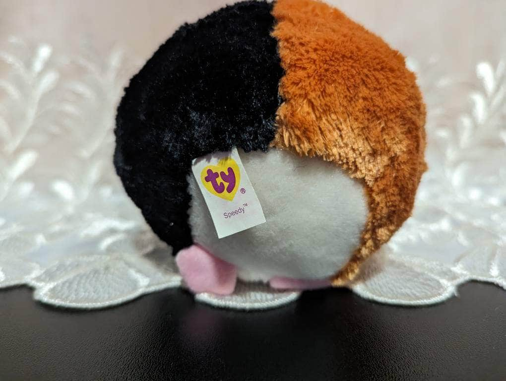 Ty Beanie Ballz - Speedy The Calico Cat - Near Mint (5in) - Vintage Beanies Canada