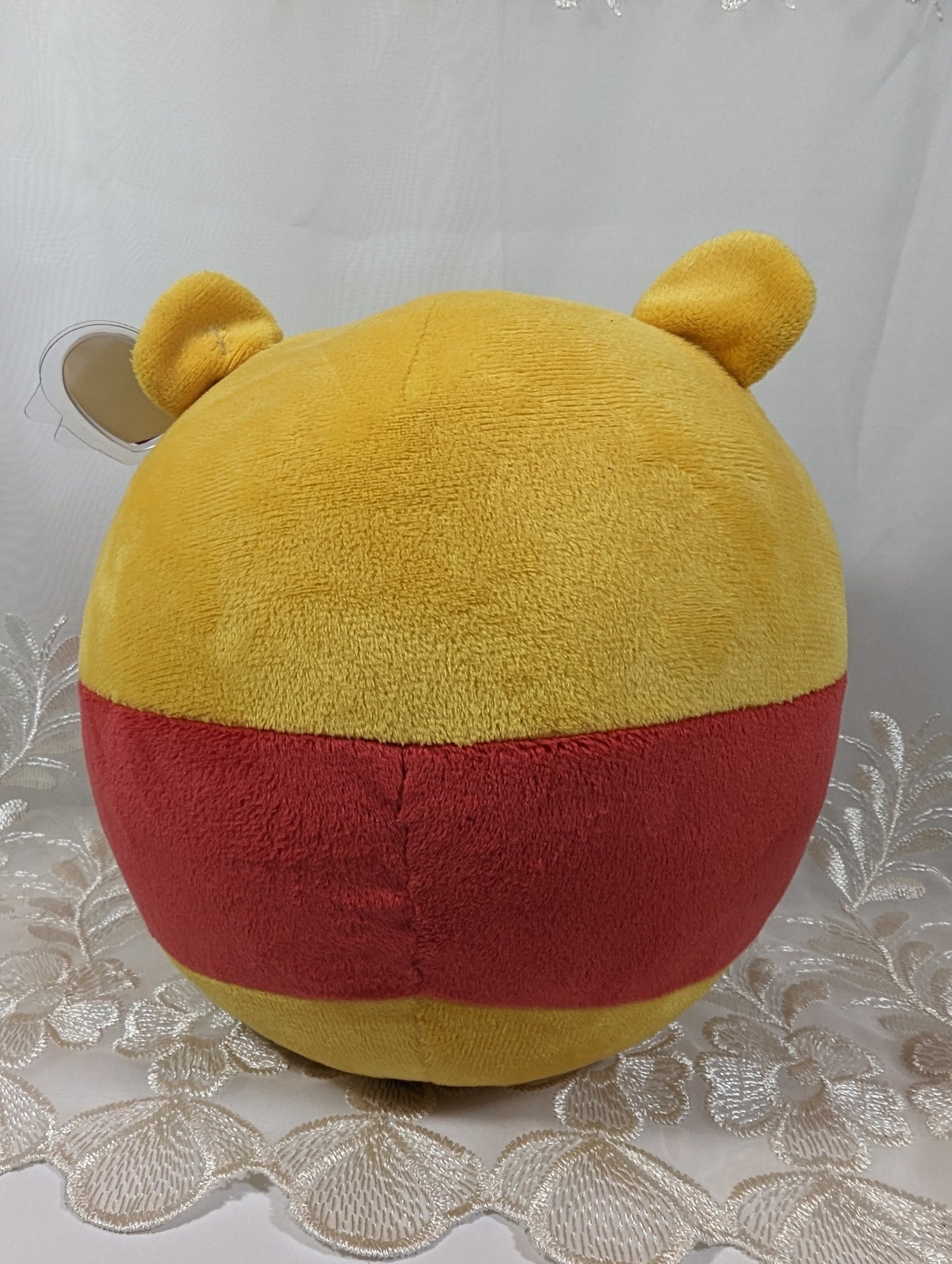 Ty Beanie Ballz - Winnie the Pooh the Bear (8 in) Creased tag - Vintage Beanies Canada