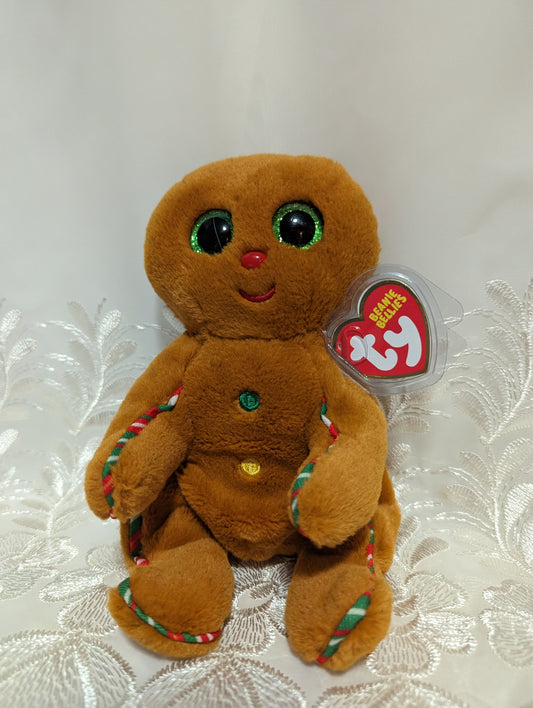 Ty Beanie Bellies - Crispin The Gingerbread Man (6in) - Vintage Beanies Canada