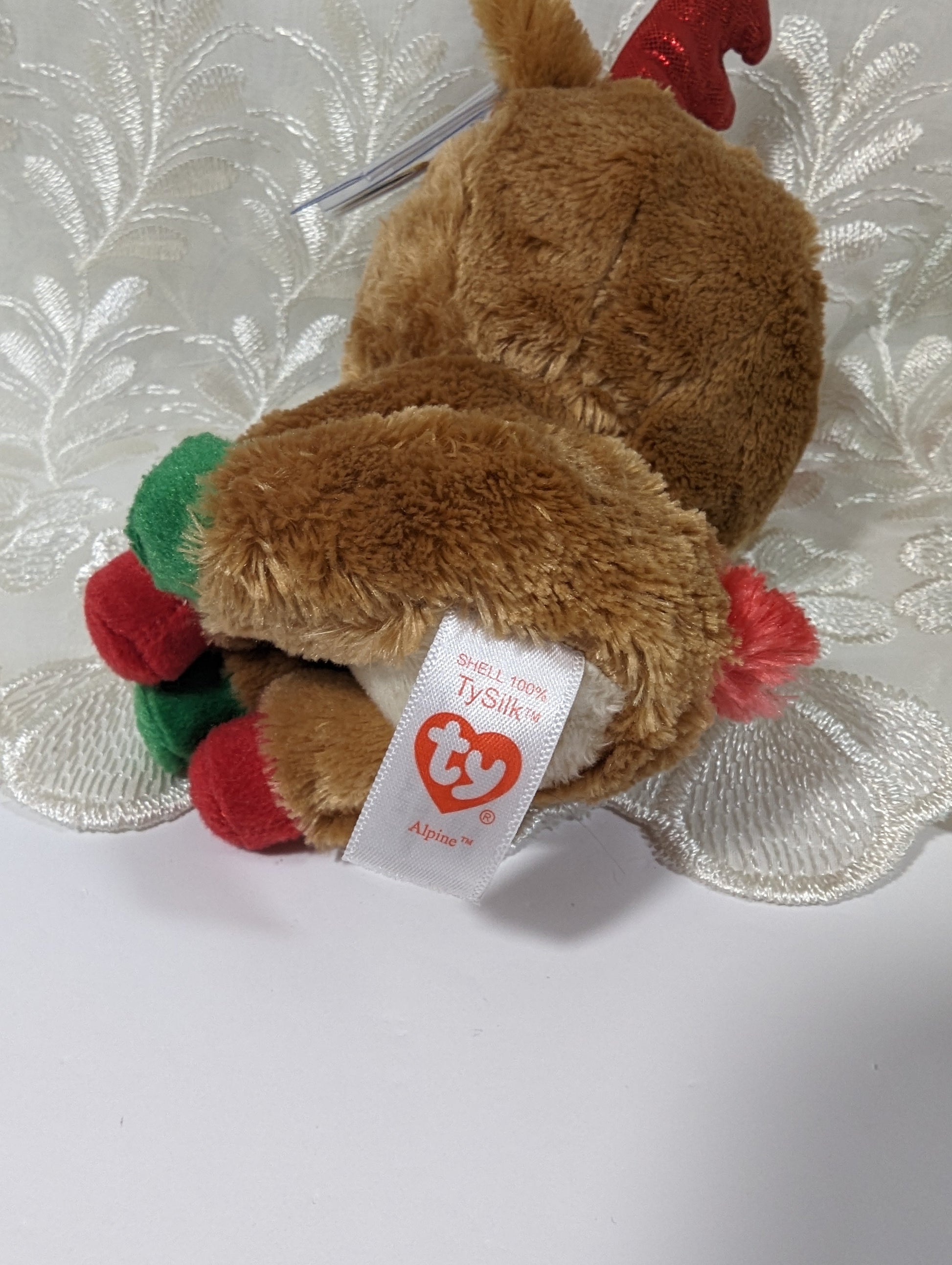 Ty Beanie Boo - Alpine The Reindeer (6 in) Scuffed Eyes - Vintage Beanies Canada